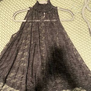 Free People vintage lace blouse